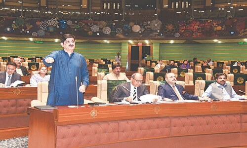 Why are Karachi’s uplift schemes incomplete, asks Khurshidi Why are Karachi’s uplift schemes incomplete, asks Khurshidi