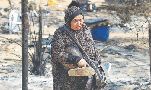 Fighting for third day in Gaza’s north leaves thousands displaced Fighting for third day in Gaza’s north leaves thousands displaced