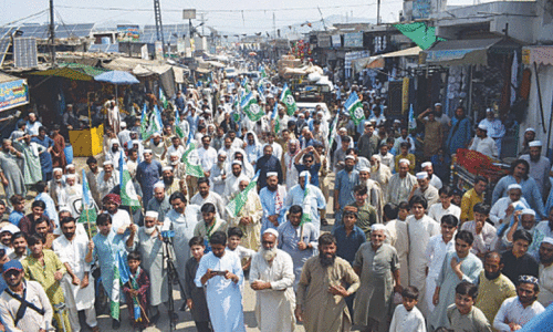 Rallies, jirgas in KP oppose Azm-i-Istehkam military offensive
