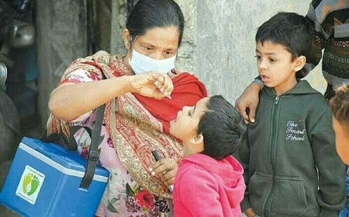 Fresh polio campaign begins after three cases in a week Fresh polio campaign begins after three cases in a week
