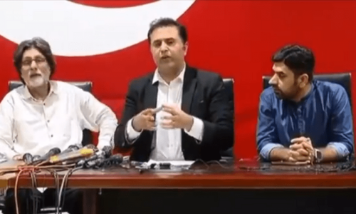 PTI casts aspersions on bench hearing reserved seats case PTI casts aspersions on bench hearing reserved seats case