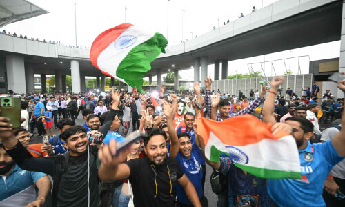 Fan frenzy as T20 World Cup winners India finally return home Fan frenzy as T20 World Cup winners India finally return home