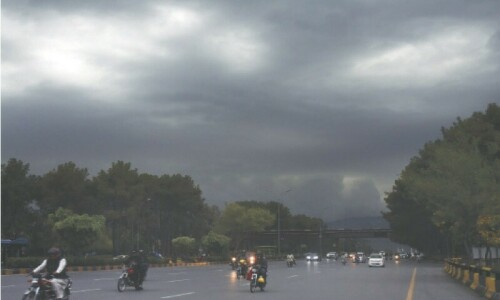 Three-day rain spell may swell drains in Islamabad, Rawalpindi