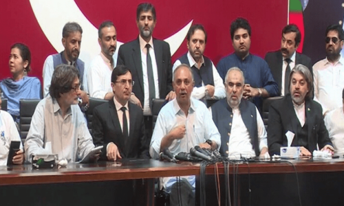 PTI postpones Islamabad power show after NOC saga