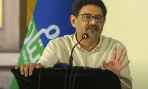 &lsquo;Open for all&rsquo;: Ex-PML-N leaders Miftah Ismail, Shahid Khaqan launch new party