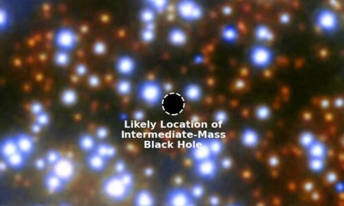 Astronomers spot mysteriously elusive black hole