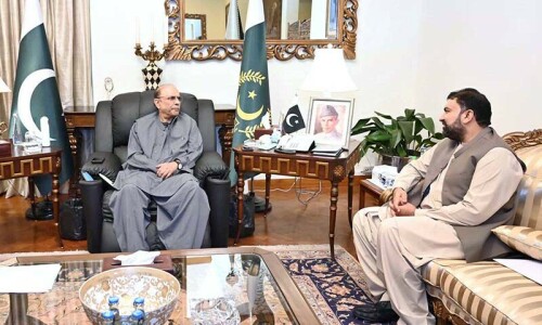 President Zardari promises adequate funds for canal project in Balochistan President Zardari promises adequate funds for canal project in Balochistan