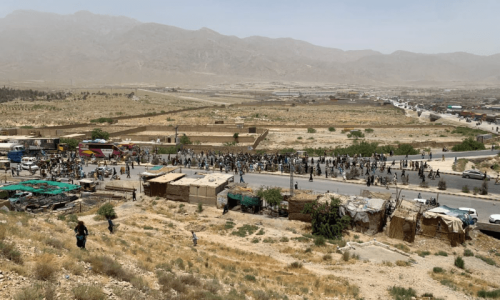 Baloch Yakjehti Committee sit-in enters third day after talks with govt fail