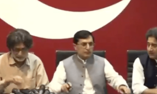 PTI blames Punjab govt for MNA&rsquo;s &lsquo;abduction&rsquo;