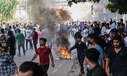 32 dead in Bangladesh unrest, protesters set fire to state TV network 32 dead in Bangladesh unrest, protesters set fire to state TV network