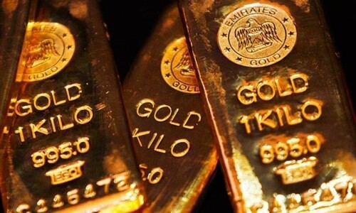 Gold scales new peak of Rs254,000 per tola Gold scales new peak of Rs254,000 per tola