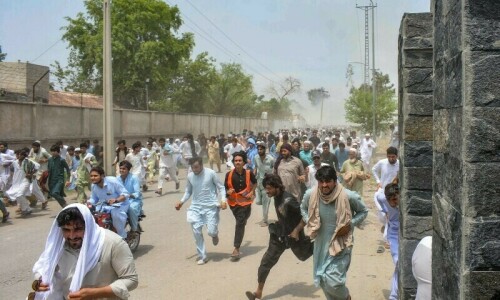 PTI seeks probe into outbreak of violence at Bannu march PTI seeks probe into outbreak of violence at Bannu march