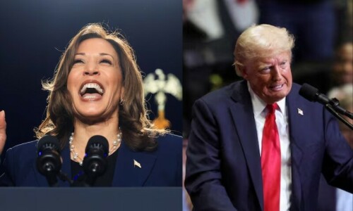 Kamala Harris leads Donald Trump 44pc to 42pc in US presidential race, poll finds Kamala Harris leads Donald Trump 44pc to 42pc in US presidential race, poll finds