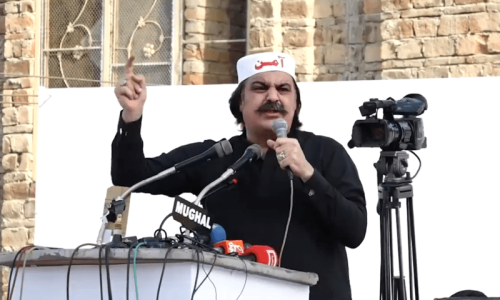 No military operation in KP, Gandapur tells Bannu rally No military operation in KP, Gandapur tells Bannu rally