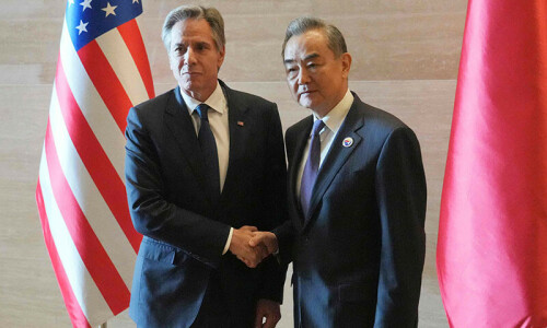 Yi, Blinken spar over South China Sea at Laos talks