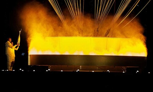 French President Macron says opening ceremony made France &lsquo;extremely proud&rsquo;