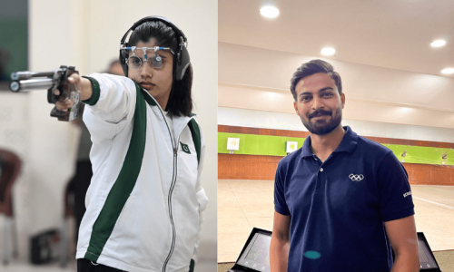 Olympics 2024: Kishmala, Gulfam finish in 14th place in 10m air pistol mixed team event Olympics 2024: Kishmala, Gulfam finish in 14th place in 10m air pistol mixed team event