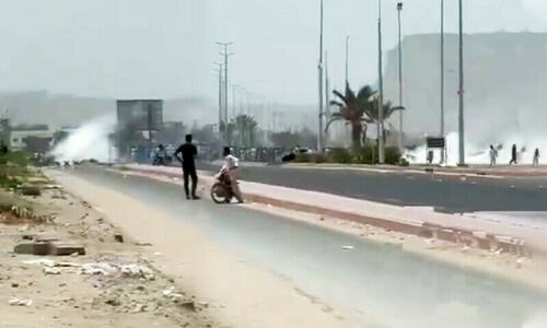 Govt, protesters trade blame as Gwadar’s Baloch National Gathering descends into violence Govt, protesters trade blame as Gwadar’s Baloch National Gathering descends into violence