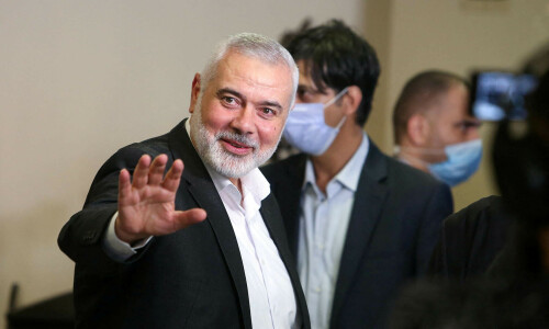 Tough-talking Haniyeh was seen as the more moderate face of Hamas Tough-talking Haniyeh was seen as the more moderate face of Hamas