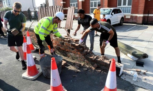 UK govt vows clampdown after clashes outside mosque over deadly Southport stabbing UK govt vows clampdown after clashes outside mosque over deadly Southport stabbing
