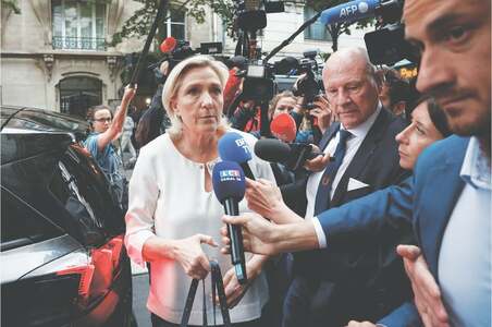 Le Pen&rsquo;s party wins first round of French polls; rivals rush to stop far-right takeover