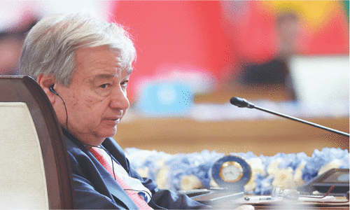 &lsquo;Wars must end to tackle pressing challenges,&rsquo; says UN chief at SCO Summit