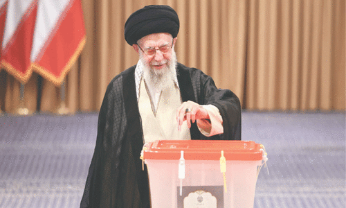 Ideologues compete in Iran presidential poll