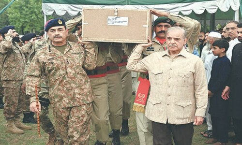 5 security personnel martyred in KP