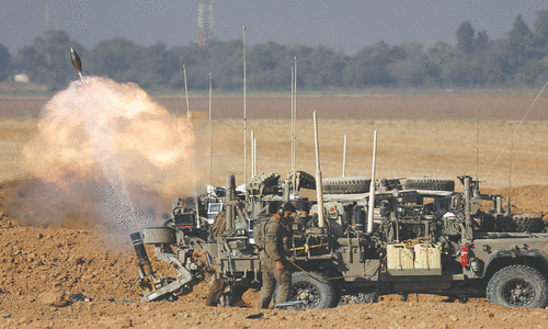 27 killed in Gaza Strip as Israel pummels shelter for displaced