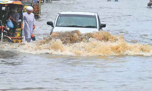 &lsquo;Heaviest&rsquo; monsoon downpour overwhelms Lahore