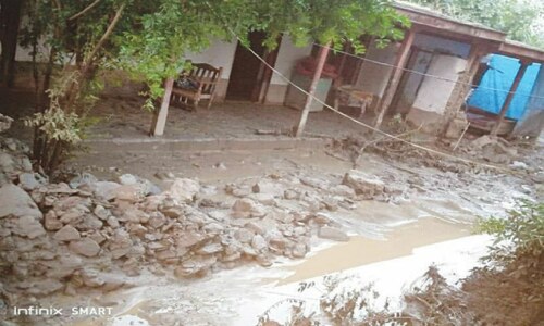 Flash floods  wreak havoc in Chitral valley