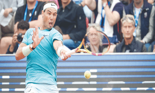 Nadal sweeps past Borg in Bastad Nadal sweeps past Borg in Bastad