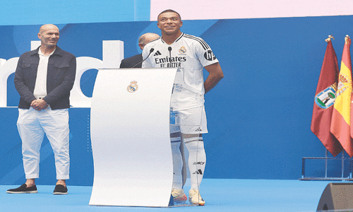 Mbappe says dream has come true at Real Madrid unveiling Mbappe says dream has come true at Real Madrid unveiling