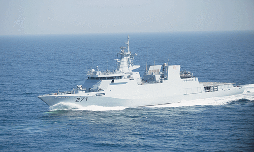 PNS Yarmook deployed in Indian Ocean