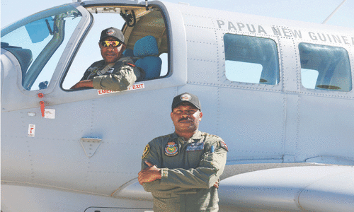 World&rsquo;s youngest air force takes to skies during war games