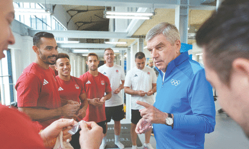 Macron says France is ready to host Olympics Macron says France is ready to host Olympics