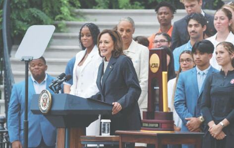 Leading Democrats back Kamala Harris for US presidential nomination Leading Democrats back Kamala Harris for US presidential nomination