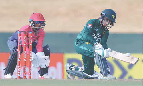 Feroza hits another fifty as Pakistan reach T20 Asia Cup semis