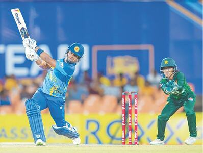 Athapaththu onslaught helps SL edge Pakistan in Women&rsquo;s T20  Asia Cup semi