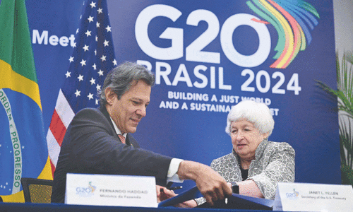 G20 working on proposals to tax the super-rich