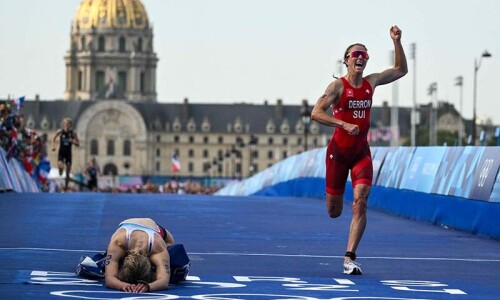 France and Britain victorious in triathlon as Guatemala celebrates first gold