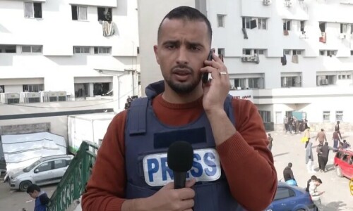 Ismail Al Ghoul, the Palestinian journalist seeking news from the mouth of &lsquo;death&rsquo;