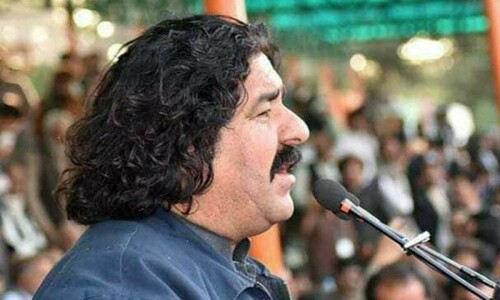 Ali Wazir held for &lsquo;manhandling&rsquo; cops after accident