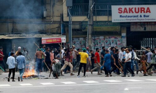 At least 43 killed as clashes rock Bangladesh, curfew imposed At least 43 killed as clashes rock Bangladesh, curfew imposed
