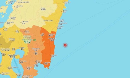 Large 7.1 earthquake recorded off Japan: USGS