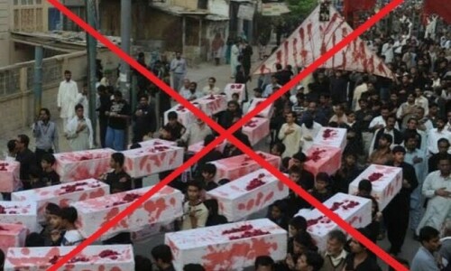 Fact check: Viral image of Shia victims’ coffins in Parachinar is from 2009 Karachi procession Fact check: Viral image of Shia victims’ coffins in Parachinar is from 2009 Karachi procession