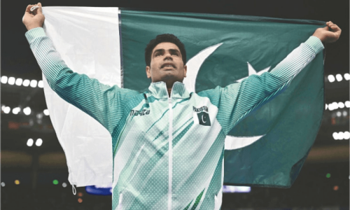 Arshad Nadeem hurls himself into history with Olympic gold