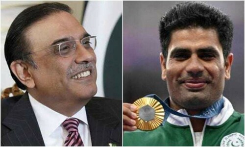 President Zardari to confer Olympic record-maker Arshad Nadeem with Hilal-i-Imtiaz