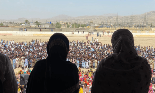 BYC rally accorded warm welcome in Kalat, Noshki