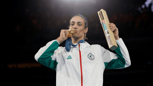 Imane Khelif files complaint for online harassment after Olympics gender row